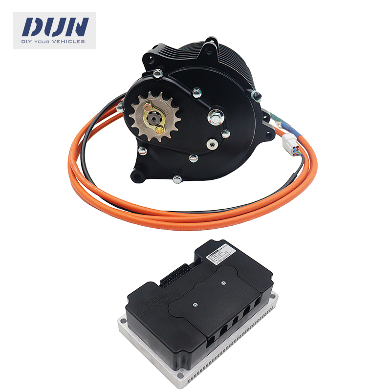 Mid Drive Motor Kit 72V 3000W - QS138 72v 70H 3000W V3 100kmh