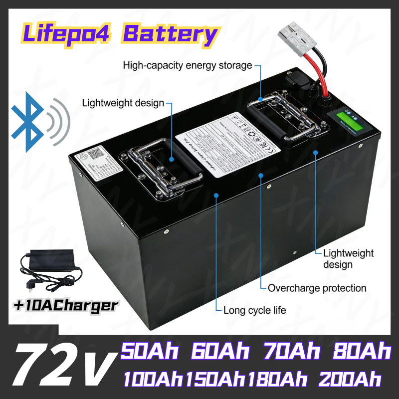 72V 60Ah Lifepo4 Battery Pack - Baterai Lithium XNY-72V LifePo4 50Ah 60AH