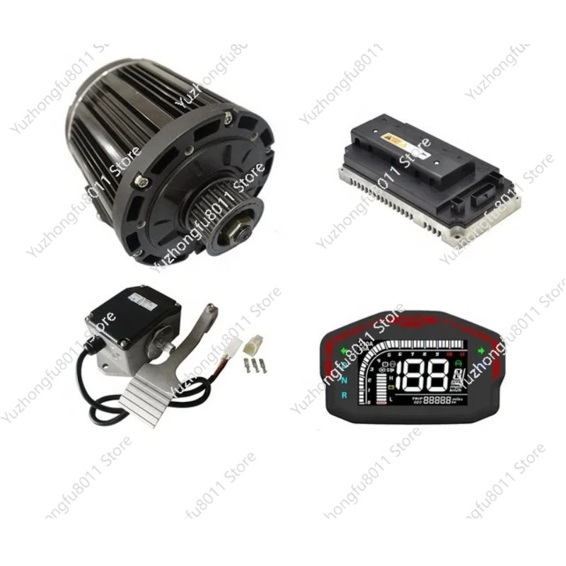 Mid Drive Motor Kit 72V 3000W - Kit Tenaga Motor DC Brushless Mid