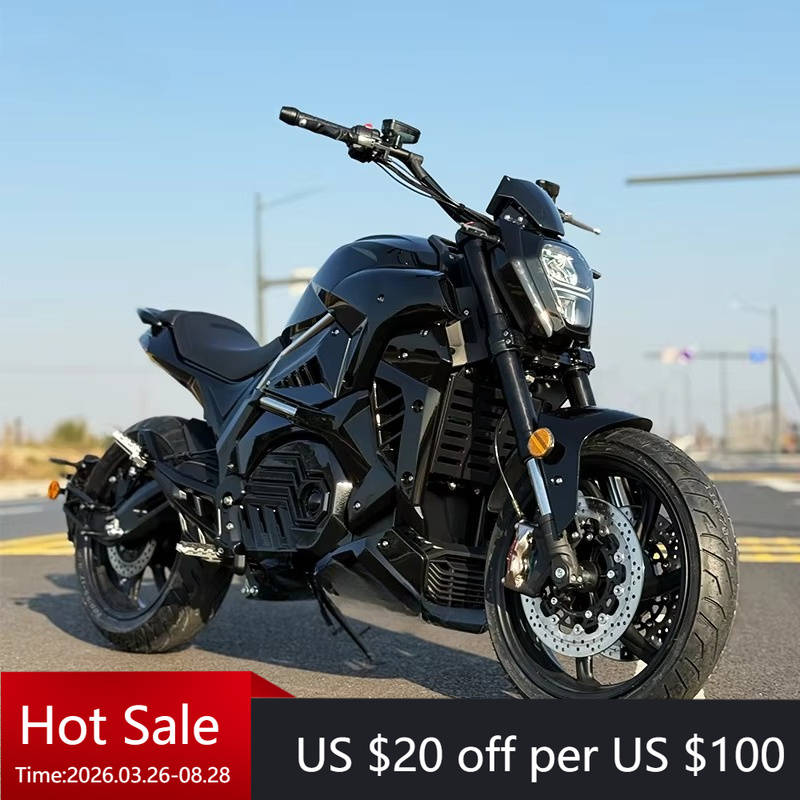 72V 5000W Electric Motorcycle - Tc 2026 Motor Listrik Balap Baru