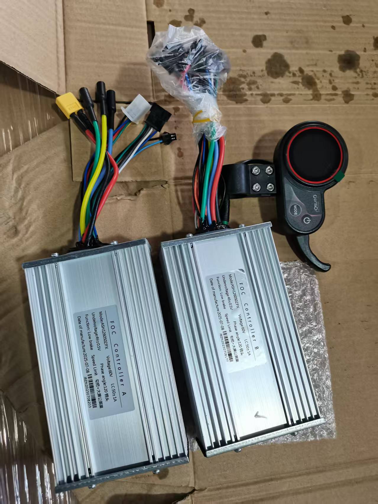 Set Kontrol Skuter Listrik 60V - 60V 5600W Dual Motor Electric Scooter ulasan dan harga