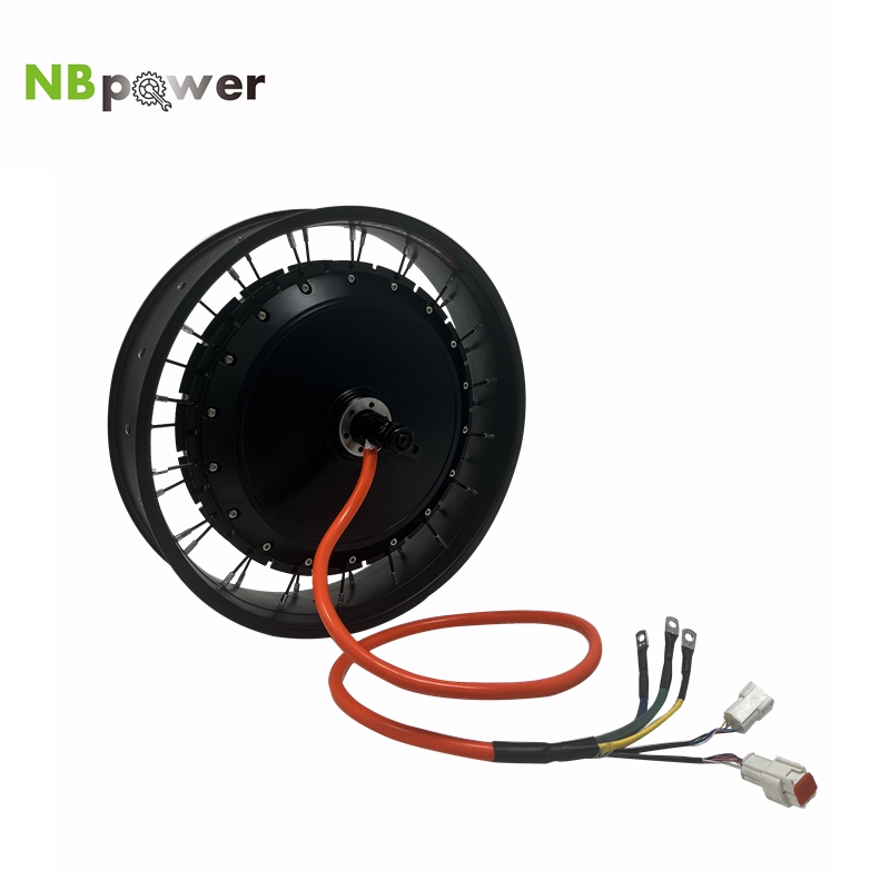 Motor Roda Sepeda Listrik NBpo - Qs273 Hub Motor 8000W 72V ulasan dan harga